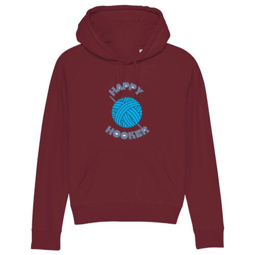happy hooker women's hoodie Thumbnail