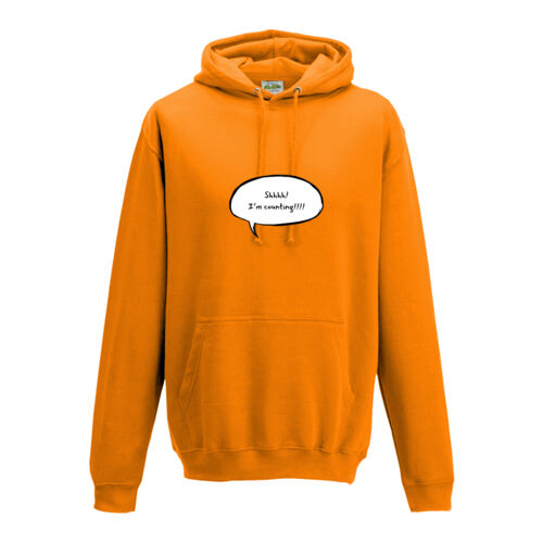 shhh i'm counting college hoodie Thumbnail